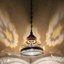 Su Damlası tiffany mozaik lamba, dekoratif masaüstü lamba, gece lamba