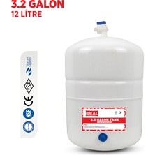 TAE Su Arıtma Cihazı İçin Su Tankı Deposu (3.2 Galon 12 Litre Tank)