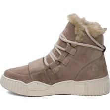 M.P. 242-1876ZN Kadın Sneaker Bot Bej