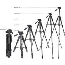 Flagen Zomei Q111 Profesyonel Alüminyum Tripod 5 kg Taşıma Kapasiteli