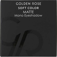 Golden Rose Soft Color Matte Mono Eyeshadow No:18 - Tekli Mat Far