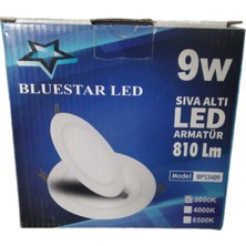 Bluestar LED 9W Sıva Altı LED Armatür 810LM Bps 3409 3000K