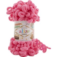 Alize Puffy Mercan El Örgü Ipliği