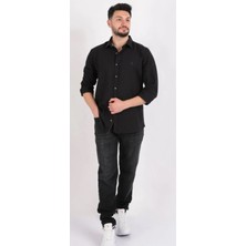 Five Pocket Boru Paça Likralı Erkek Jean Pantolon