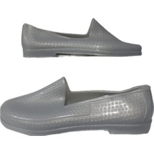 Emek Erkek Gri Bağ Bahçe Iş Için Günlük Lastik Ayakkabı EMEK023