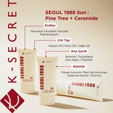 Ksecret 1988 Sun: Pine Tree + Ceramide, 50ML - Çam Ağacı Özü ve Seramid Içeren Güneş Kremi