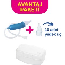 Wee Baby Burun Aspiratörü Seti Şeffaf (WEE945) (4 Lü Set)