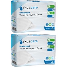 Akuacare Hasta Alt Açma Yatak Koruyucu Örtü 60*90 Cm 60 Adet (2pk*30)