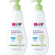 Hipp Babysanft Bebek Saç ve Vücut Banyo Jeli/waschgel Sensıtıv 400ML (2 Li Set)