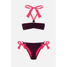 Ayyıldız 4906 Pembe Kız Çocuk Bikini Takımı