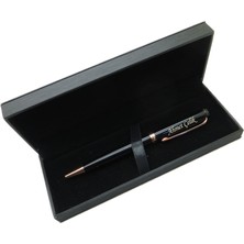 Signator® M540 Lake Siyah Rose Altın Tükenmez Kalem | Isme Özel Kalem | Hediyelik Kalem