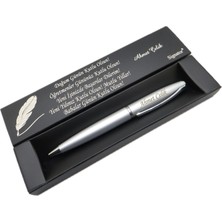 Signator® C411 Mat Krom Tükenmez Kalem | Isme Özel Kalem | Hediyelik Kalem