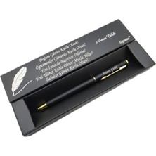 Signator® C515 Slim Siyah Altın Tükenmez Kalem | Isme Özel Kalem | Hediyelik Kalem