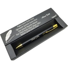 Signator® C436 Mat Siyah Tükenmez Kalem | Isme Özel Kalem | Hediyelik Kalem