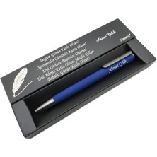 Signator® C419 Mat Mavi Tükenmez Kalem | Isme Özel Kalem | Hediyelik Kalem