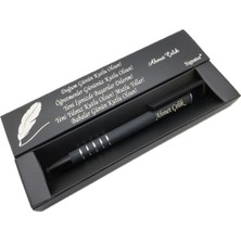 Signator® C470 Telefon Tutacaklı Mat Siyah Tükenmez Kalem | Isme Özel Kalem | Hediyelik Kalem