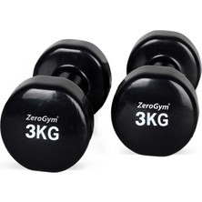 Zerogym Vd3 Vinyl  Demir Dambıl 3kg 1 Adet