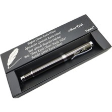 Signator® C576 Titanyum Krom Roller Kalem | Isme Özel Kalem | Hediyelik Kalem