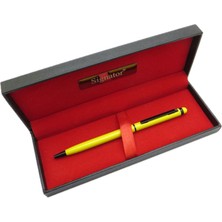 Signator® T614 Sarı Tükenmez Kalem | Isme Özel Kalem | Hediyelik Kalem