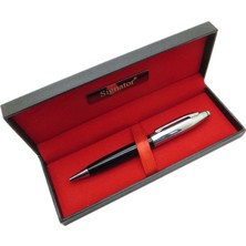 Signator® T626 Siyah Krom Tükenmez Kalem | Isme Özel Kalem | Hediyelik Kalem