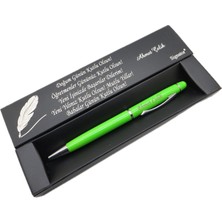 Signator® C455 Yeşil Krom Tükenmez Kalem | Isme Özel Kalem | Hediyelik Kalem