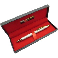 Signator® T489 Saten Gold Tükenmez Kalem | Isme Özel Kalem | Hediyelik Kalem
