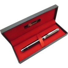 Signator® T468 Titanyum Krom Roller Kalem | Isme Özel Kalem | Hediyelik Kalem