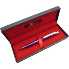 Signator® T611 Mor Tükenmez Kalem | Isme Özel Kalem | Hediyelik Kalem