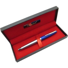 Signator® T576 Mavi Krom Tükenmez Kalem | Isme Özel Kalem | Hediyelik Kalem