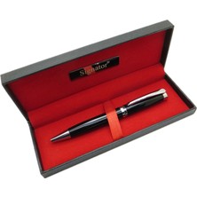 Signator® T561 Siyah Krom Tükenmez Kalem | Isme Özel Kalem | Hediyelik Kalem