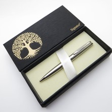 Signator® S297 Mat Krom Tükenmez Kalem | Isme Özel Kalem | Hediyelik Kalem