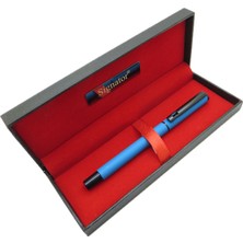 Signator® T402 Mavi Roller Kalem | Isme Özel Kalem | Hediyelik Kalem