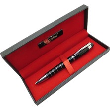Signator® T448 Siyah Krom Tükenmez Kalem | Isme Özel Kalem | Hediyelik Kalem