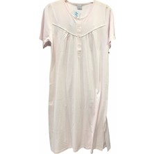 NENA-22530-BAYAN Kısa Kollu Robalı Patlı Gecelik