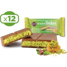 Elit Dubai Çikolatası 90 gr x 12 Adet