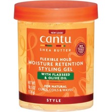 Cantu Shea Yağı Keten Tohumu ve Zeytin Yağlı Maksimum Tutma ve Şekillendirici Jöle 524 gr