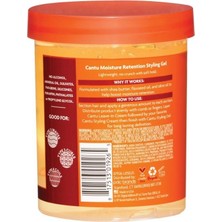 Cantu Shea Yağı Keten Tohumu ve Zeytin Yağlı Maksimum Tutma ve Şekillendirici Jöle 524 gr