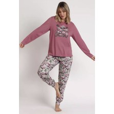 Ayyıldız 62621 Pembe Pijama Takımı