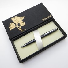 Signator® S264 Zebra Siyah Tükenmez Kalem | Isme Özel Kalem | Hediyelik Kalem