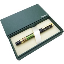 Signator® ST152 Sedefli Green Gold Metal Roller Kalem | Isme Özel Kalem