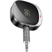 Dijital Göstergeli Kablosuz Bluetooth 5.3 Araç Içi Fm Transmitter