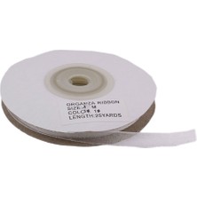 Tahtakale Toptancı Organze Kurdele 6 Mm (22 Metre)  Beyaz