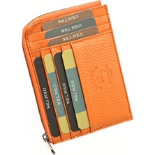 Willpolo Fermuar Bölmeli Kadın Cüzdan Kartlık Büyük Boy