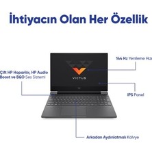 Hp Victus 15 Intel Core I7-13700H 48GB 2tb SSD RTX4050/6GB 15.6" Freedos Fhd Taşınabilir Bilgisayar 8U849EA-A23