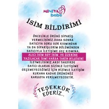 Miniya Maşallah Yazılı Isimli Kısa  Kol Sünnet Zıbını