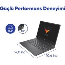 Hp Victus 15 Intel Core I7-13700H 8gb 512GB SSD RTX4050/6GB 15.6" Windows 11 Home Fhd Taşınabilir Bilgisayar 8U849EA-A29