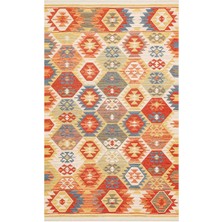 Eko Halı Nomad Nmd 01 Multy Çift Taraflı Yıkanabilir Otantik Kilim