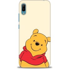 Huawei Y6 2019 Kılıf Hd Baskılı - Winnie The Pooh + 9h Nano Ekran Koruyucu