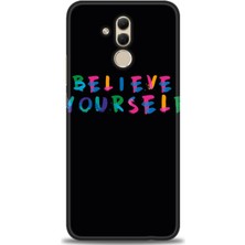 Huawei Mate 20 Lite Kılıf Hd Baskılı - Believe + 9h Nano Ekran Koruyucu