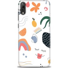 Huawei Y7 Prime 2019 Kılıf Hd Baskılı - Drawing + 9h Nano Ekran Koruyucu